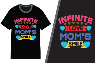 Obraz premium Mom T-shirt Design. Mother's Day t-shirt design. Typography mom t-shirt design