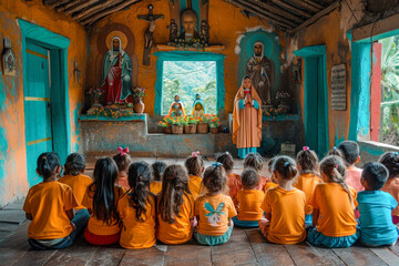 Cultural Education: Children Learning in a Religious Setting