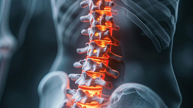 The concept of treating back pain through magnetic resonance imaging of the spine.