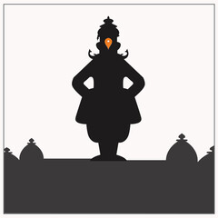Lord Vitthal from Pandharpur Maharashtra India.