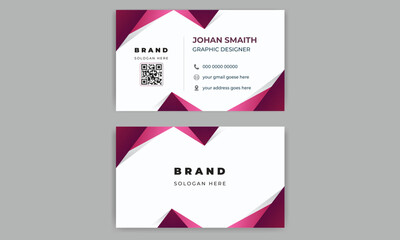 modern creative business card and name card,horizontal simple clean template vector design,