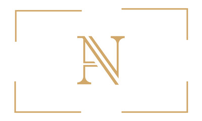 AN, NA, A, N, Abstract Letters Logo Monogram