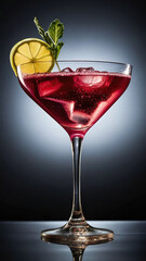 Classic Cosmopolitan Cocktail created by the hands of a Master.