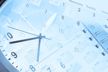 Clocks and calendars composite - 750872851