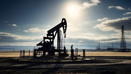 Oil Well Pump at Work