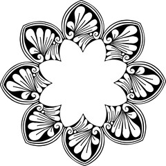 Get crafting with this Split Mandala Wreath Monogram and Heart Arrow SVG Bundle For Cut File Circle Border Wreath SVG Monogram Flower Border incorporate this design to apparel, scrapbooks or decals