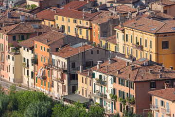aerial view of Verona downtown