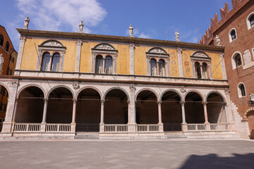 Fototapeta premium loggia del consiglio in Verona