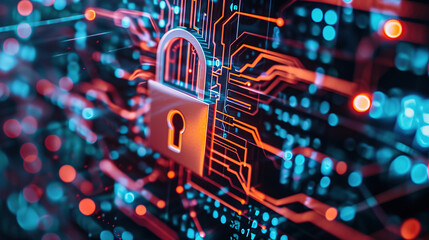 Defend and Protect: Cybersecurity Essentials with a Lock