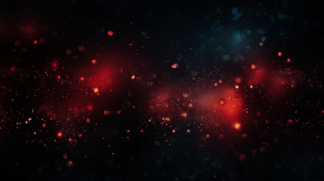 Clack red spot light , texture color gradient rough abstract background , shine bright light and glow template empty space grainy noise grungy  