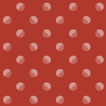 Polka dots. Seamless pattern. Vector illustration for card, banner, invitation, social media post, poster, mobile apps, advertising.