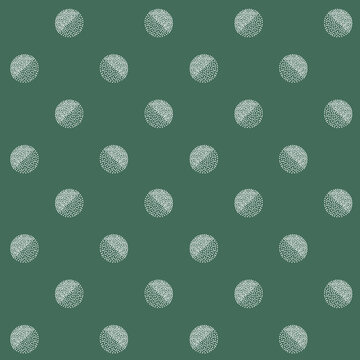 Polka dots. Seamless pattern. Vector illustration for card, banner, invitation, social media post, poster, mobile apps, advertising.