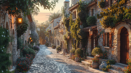 beautiful old town of Provence.