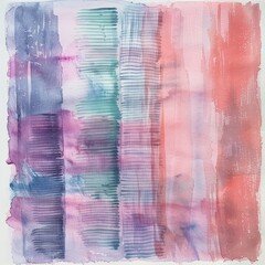 Fototapeta premium A painting featuring a riot of colors with various paint streaks and blotches creating an abstract and vibrant composition.