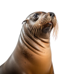 Sea lion isolated on transparent background