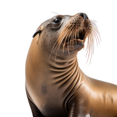 Fototapeta premium Sea lion isolated on transparent background