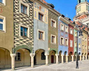 Old Market Square (Stary Rynek) in the Polish city of Poznan