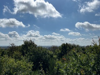 Obraz premium landscape with sky and clouds