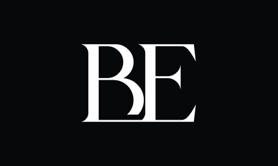 BE, EB, B, E, Abstract Letters Logo Monogram