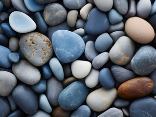 Fototapeta na wymiar Abstract pebbles stones background 