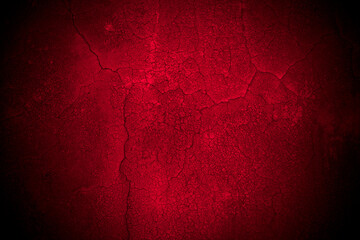Old wall texture cement black red  background abstract dark color design are light with white gradient background.