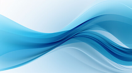 Fototapeta premium Abstract blue and white wave background Illustrations for templates - Partners