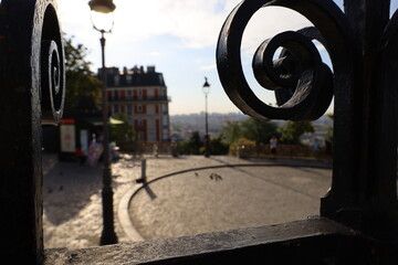 Panoramic view from the Butte Montmartre