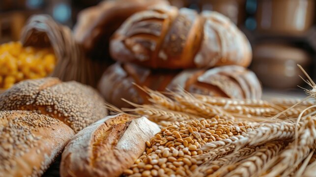 Celiac Disease Awareness Month. Wheat contains gluten reminder