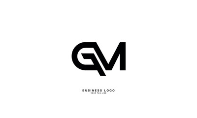 GM, MG, G, M, Abstract Letters Logo Monogram