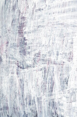 abstract art background with purple contrast in white stains