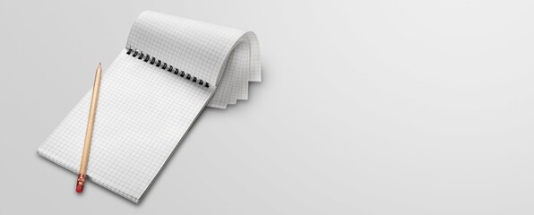 2024 blank desk calendar on background.