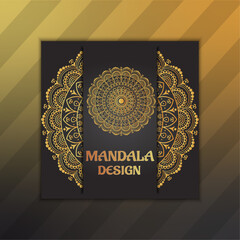 vector Ornamental luxury mandala pattern design