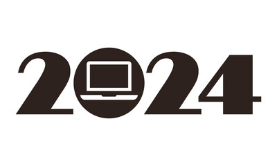 2024 - laptop, computer, internet, social media - 750930819