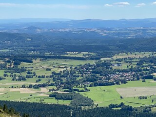 Vue panoramique Puy de Dôme