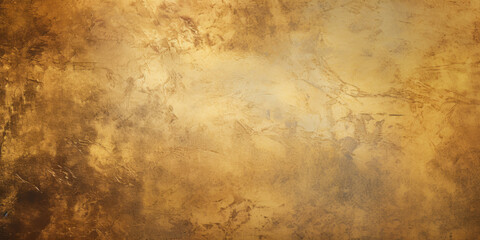 Golden yellow metal background. Seamless metallic tile pattern