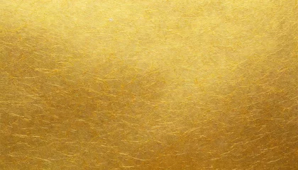 Poster 質感のある金の和紙素材。金色のテクスチャー素材。金の和モダン背景。Textured gold Japanese paper material. golden textured material. Gold Japanese modern background. © seven sheep