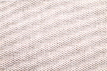 Close-up detail of fabric natural color Hemp material pattern design wallpaper. can be used as background or for graphic design - obrazy, fototapety, plakaty