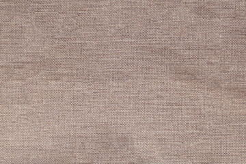 Fototapeta na wymiar Close-up detail of fabric natural color Hemp material pattern design wallpaper. can be used as background or for graphic design
