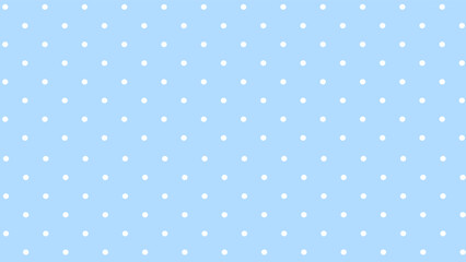 Blue background with white polka dot © Lara