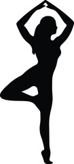 gymnast  silhouette