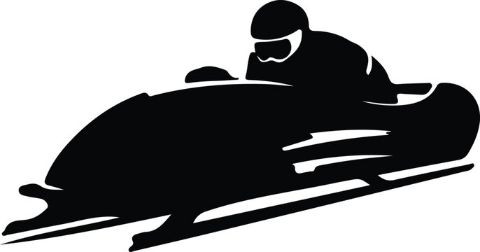 bobsleigh  silhouette
