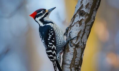 Woodpecker in its Natural Habitat