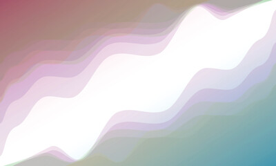  Waves Vector illustration. Abstract background