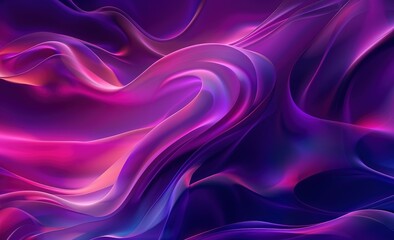 Purple, black hues in a swirling abstract liquid pattern, Curve Dynamic Fluid Liquid Wallpaper ideal for creative multicolor Neon Sky Gradient Background.
