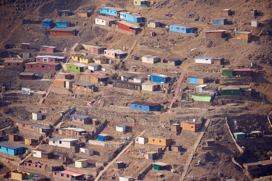 Lima, the capital of Peru, has areas with informal settlements, commonly known as "shanty towns" or "barriadas."