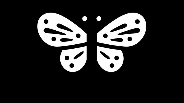 a white butterfly on a black background with the word, uterfly on the bottom of the image and a black background with the words uterfly on the bottom of the image.
