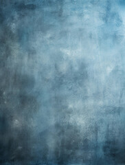 Abstract dusty blue blurred background for portrait. Portrait backdrop for studio. Empty wall. - obrazy, fototapety, plakaty