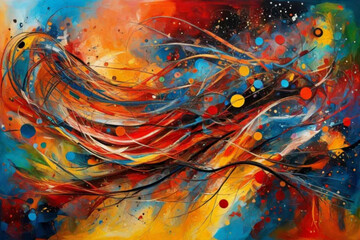 abstract background with water