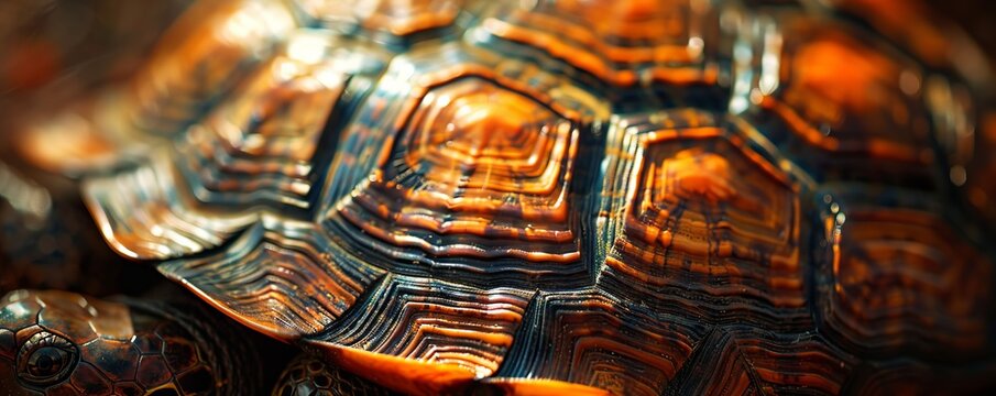turtle shell background.