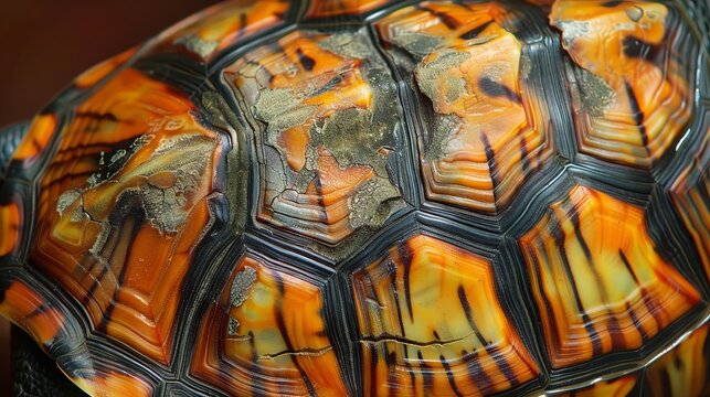 turtle shell background.
